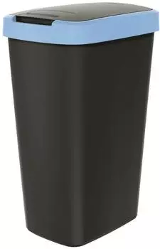 Keden Compacta Q M&uuml;lleimer 45L, blauer Deckel, Kunststoff (NSAB45-2717C)