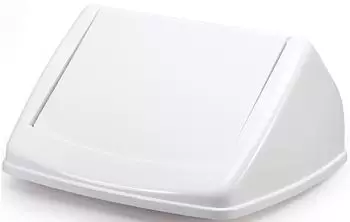 DURABLE Durabin Flip Lid Square 40 Schwingdeckel, wei&szlig; (1801574011)