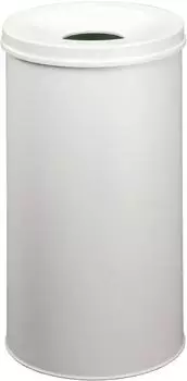 DURABLE Abfallbeh&auml;lter mit Flammenl&ouml;schkopf, 60l, grau (330710)