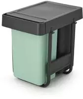 Brabantia Einbaum&uuml;lleimer 232503, Sort & Go, ab 40cm Schrankbreite,...