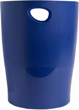 Exacompta BeeBlue Papierkorb marineblau, 15l, rund (45303D)