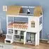 MODFU Kinderbett 90×200cm mit Regal, Stauraum, Fenstern und Sicherheitsgitter