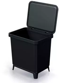 Keden Systema M&uuml;lleimer 30L schwarz, Kunststoff (ZA5504)