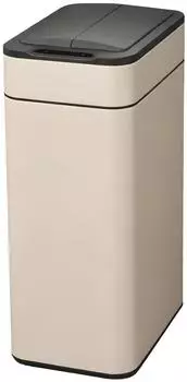 Svita SE60L Sensor-Mülleimer taupe, Metall, rechteckig (92054)