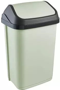 keeeper Swantje Abfalleimer mit Schwingdeckel 25l, soft green (1030732000000)