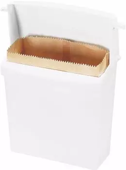 Rubbermaid Damenbindensammler 5L Polyethylen wei&szlig; (76034165)