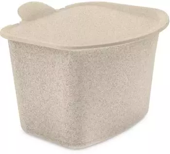Koziol BIBO Biomülleimer 3l mit Deckel, sand (8618700)