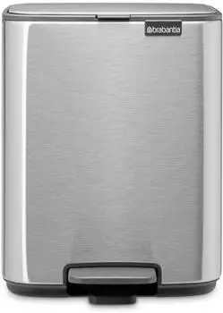Brabantia Bo Treteimer 7L, matt steel fingerprint proof
