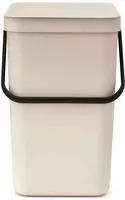 BRABANTIA 251764, Brabantia Abfallbeh&auml;lter 'Sort & Go', 25L - Soft Beige