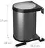 Relaxdays Einbaumülleimer schwenkbar, Metall/Kunststoff, 12L