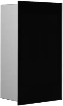 emco Asis Pure Abfallsammler-Modul Unterputz, Glasfront schwarz (975527513)