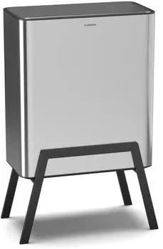 Klarstein Yuma Mülleimer Edelstahl 30L mit Geruchsfilter
