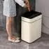 Svita SE50L Sensormülleimer rechteckig, Stahl, taupe, 50l (92084)