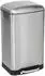 Paris Prix Ariane Pedal-Mülleimer Kunststoff, silber, 20L