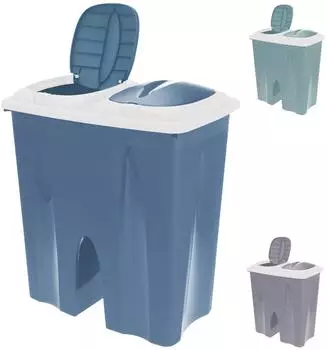 Mojawo Duo M&uuml;lleimer M&uuml;lltrennsystem 2x25L (4262445851081)