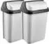 keeeper rasmus Abfallbehälter mit Rolldeckel, 10L, light silver, 2er-Set (30264160000ZD)