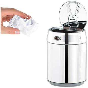 infactory Tisch-Mülleimer mit Bewegungssensor