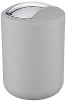 WENKO Kosmetikeimer Mod. Brasil S Grau, 2 Liter 2 Liter 22249800