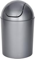 WENKO Schwingdeckeleimer Economic Grau 6 ltr. 21886100