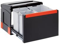 Franke 134.0055.291, Franke Cube 50 M&uuml;lleimer 3-fach Handauszug 134.0055.291