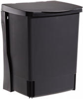 Brabantia 395246, Brabantia Einbaum&uuml;lleimer 10 L Black (10 l) (395246) Schwarz
