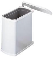 Abfallsammler Uno 18 L Wei&szlig; Hailo 3418001