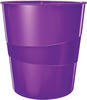 Leitz WOW Papierkorb,15l - violett