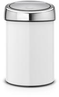 Brabantia Touch Bin, 3L - White M&uuml;lleimer