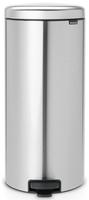 Brabantia M&uuml;lleimer "NewIcon Treteimer, 30L" sanft schlie&szlig;ender Deckel, mit