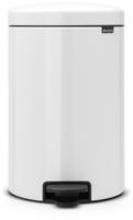 Brabantia 55114243, Treteimer Brabantia Tret-M&uuml;lleimer wei&szlig; 20 L mit Inneneimer aus