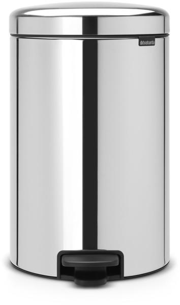 Brabantia newIcon 20 Liter brilliant steel mit Zinkeinsatz