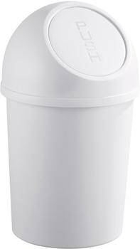 Helit Push-Abfallbehälter 6L grau