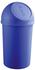 Helit Push-Abfallbehälter 25L blau