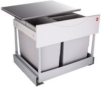 Hailo 601537, Hailo 3644831 Abfallsammler (29 l) (601537) Grau/Silber
