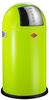 Wesco Pushboy Abfallsammler - Lemongreen, 50 Liter, pulverbeschichteter