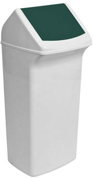 DURABLE Durabin Flip 40 Abfallbehälter weiß/grün