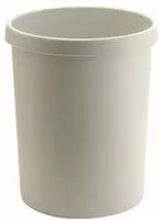 helit Papierkorb 45L - lichtgrau