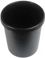 helit "the german" Papierkorb 30,0 l schwarz, 1 St.