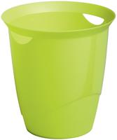 Durable Trend Runde Papierkorb Gr&uuml;n 16l