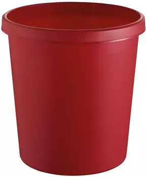 Helit Objekt-Papierkorb (H61058) rot