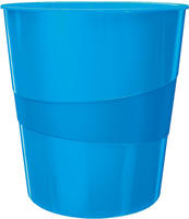 LEITZ 52781036, LEITZ WOW Duo Colour Papierkorb 15,0 l blau