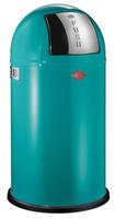 NABER 8012563, Naber WESCO Pushboy 50 Liter Abfallsammler t&uuml;rkis