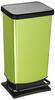 Rotho Mülleimer Paso 1754110747 grün, aus Kunststoff, geruchssicher, 40 Liter