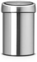 Brabantia Touch Bin, 3L - Matt Steel Fingerprint Proof M&uuml;lleimer