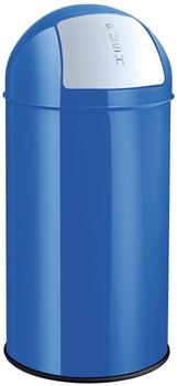 Helit Metall-Abfallbehälter 50 L blau