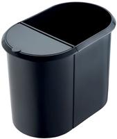 Helit H6103995, helit the double M&uuml;lltrenner 20,0 + 9,0 l schwarz