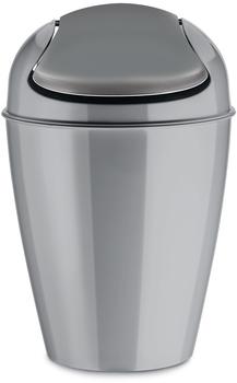 Koziol Schwingdeckeleimer Del S cool grey