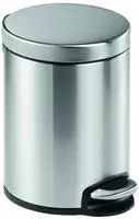 Durable 340023 340023 Papierkorb 5l (&Oslash; x H) 205mm x 290mm Edelstahl Silber 1St.