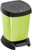 Rotho Mülleimer Paso 1116510747 grün, aus Kunststoff, geruchssicher, 6 Liter