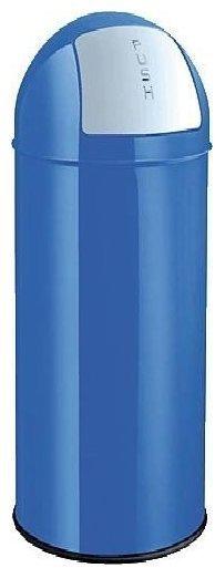 Helit Metall-Abfallbehälter 30 L blau